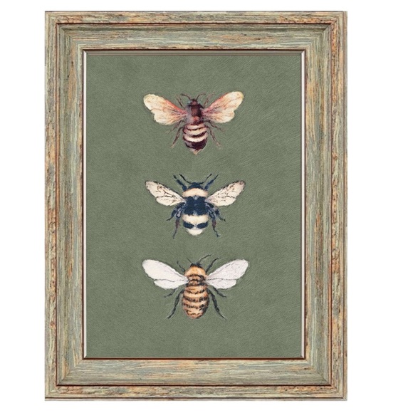 Hand Crafted Wall Decor Vintage Bee Wall Art Poshmark